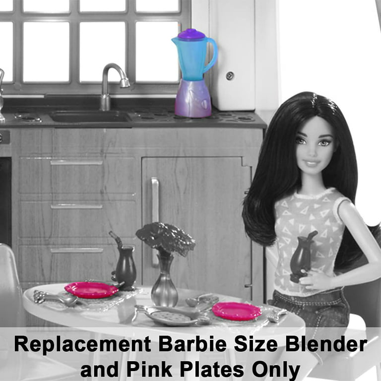 Bolo da Barbie Rosa com 6 peças - Hellemimports - Objetos de