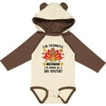 thumbnail image 3 of Inktastic Thanksgiving I'm Thankful Because I'm Gonna Be a Big Sister Girls Long Sleeve Baby Bodysuit, 3 of 5