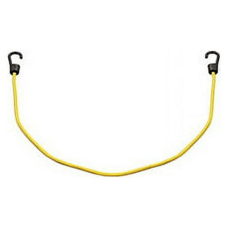 

1unitLEAA-3786 ProSource FH64084 Mintcraft Heavy Duty Stretch Cord 40 Inch 8mm Plastic Injection Hook End Yellow (Case of 12)