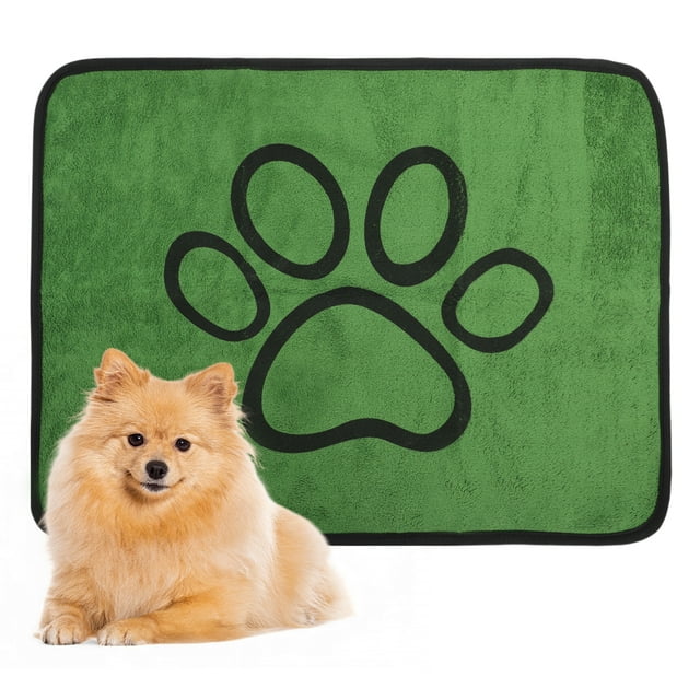 Alfombrilla de césped única para perros, almohadillas lavables para orinar, absorbentes y reutilizables para entrenamiento, verde 18"x24"