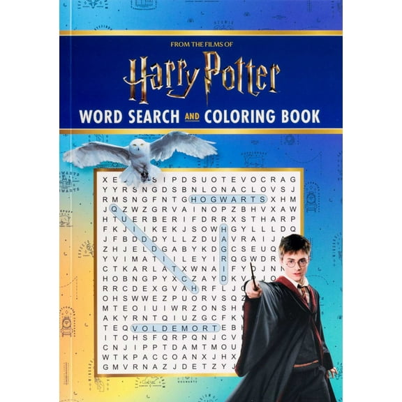Harry Potter Word Search and Coloring Book (Paperback)