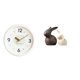 thumbnail image 1 of Reloj de pared,Reloj de pared decorativo,moderno y elegante.,Reloj de pared redondo silencioso y sin tictac,regalo,Estatua de cerámica,Juego de estatuas de cerámica para decoración de mesa, 1 of 8