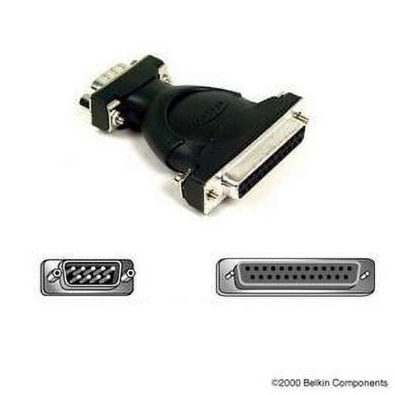 AT SERIAL ADAPTER BLOCK DB9M TO DB25F MOQ-10