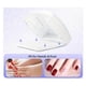 thumbnail image 2 of Rechargeable UV LED Nail Lamp 66W Lamp for Manicure with LCD Screen 4 Settings Nail Art Manicure Tools EU PLUG,B, 2 of 5