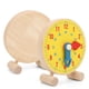 thumbnail image 5 of Reloj con números, modelo de juguete, reloj de madera, juguete educativo de aprendizaje para guardería para niños, 5 of 13