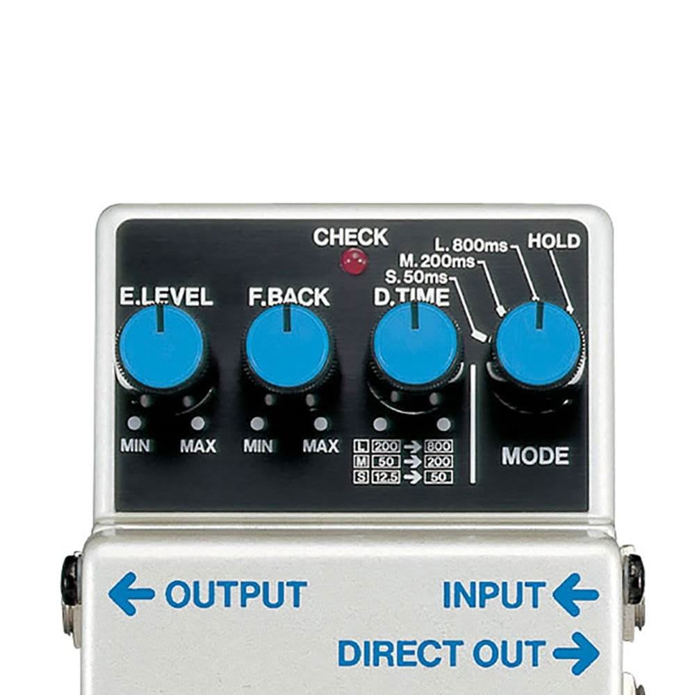 Boss DD-3 Digital Compact Sound Effect & Bass Stompbox Pedal, White - Walmart.com