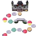 thumbnail image 2 of 1 Set Miniature Bridge Artificial Bridge Ornament Bonsai Fish Tank Garden Stepping Stone Decor, 2 of 9
