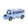 thumbnail image 3 of Kokiya Bus Toy Children Car Toy Inertia Car Vehicles, Pull Back Car for Kids Boys Girls Blue, 3 of 9