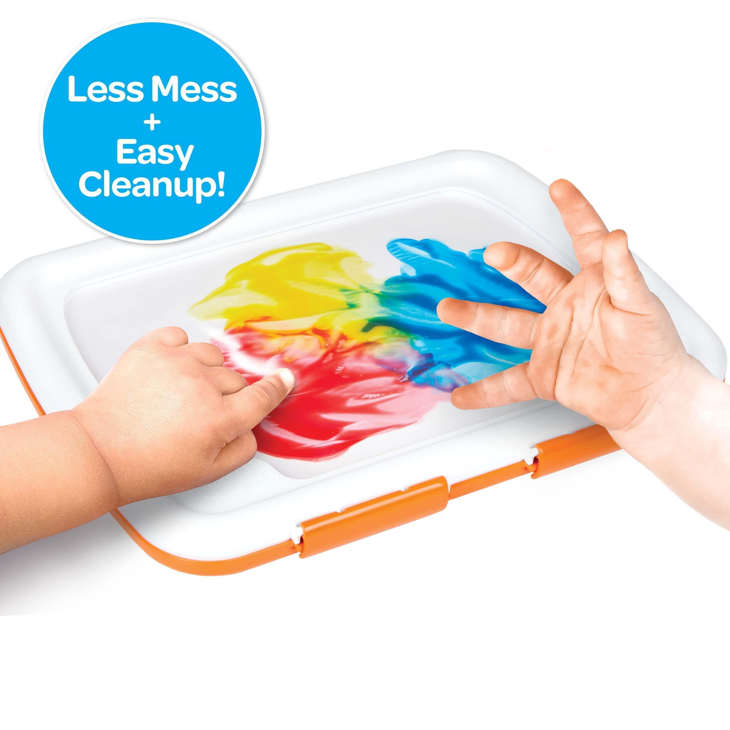 Crayola - Easy-Clean Fingerpaint Set