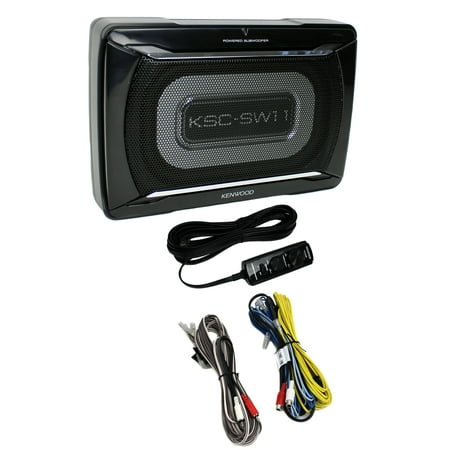 Kenwood KSC-SW11 150-Watt Compact Powered Subwoofer with