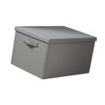 thumbnail image 4 of Caja de almacenamiento plegable con tapa para juguetes infantiles, organizador de ropa, despensa o dormitorio. L, 4 of 9