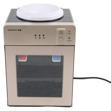 Hot&Cold Water Cooler Dispenser - Freestanding Top Loading Home Office with 3 Temperature Settings - Hot, Cold & Room Water, Durable Stainless Steel Construction