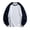 White, variant on XRoczxe Men Raglan Color Block Long Sleeve T-Shirt, Casual Crew Neck Contrast Pullover Top, Loose Fit Basic Layer Shirt for Winter Daily Wear Black