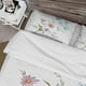 thumbnail image 4 of Designart 'Flores silvestres azules y rosas I' Juego de funda nórdica tradicional, 4 of 5