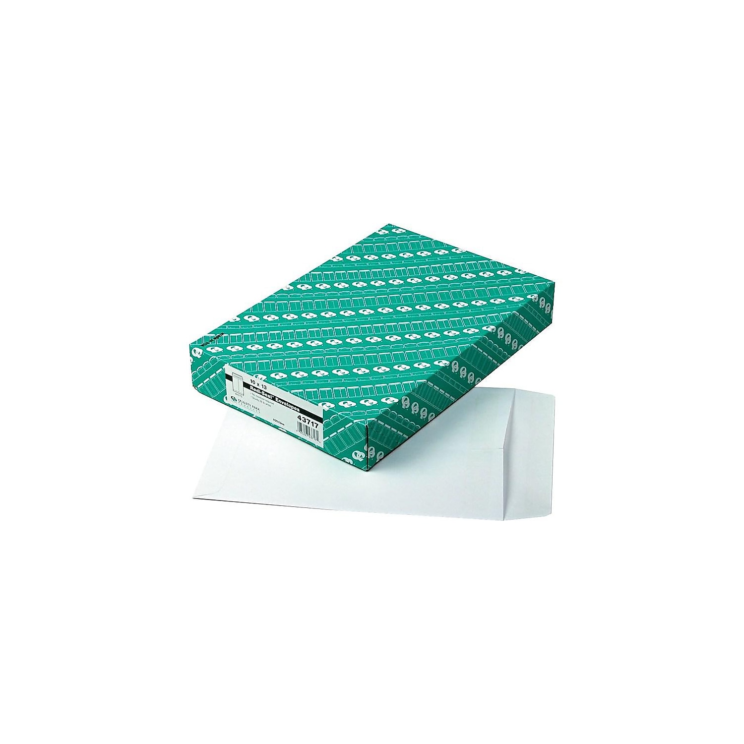 Quality Park Redi Seal Catalog Envelope 10 x 13 White 100/Box 43717