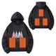 thumbnail image 4 of Sudadera con capucha y calefacción de invierno para niños y niñas con control de temperatura y calefacción., 4 of 9