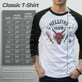 thumbnail image 5 of Netflix Men's Stranger Things Hellfire Club Costume Baseball Graphic T-Shirt, 5 of 8