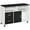 Black, variant on HOMCOM Printer Stand Office Mobile Cabinet Organizer w/ Castor Drawer White
