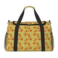 thumbnail image 1 of Fotbe Crab Lobster Bolsa de Viaje con Estampado, Bolsa de Fin de Semana para Mujer con Compartimento para Zapatos, Bolsa de Gimnasio con Bolsillo Húmedo, 1 of 7