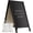 Black, variant on A-Frame Sidewalk Sign 36" x 20", Double-Sided Felt Sandwich Letter Board with Changeable Letters, Letter Board Sign with Stand for Restaurant, Retail, Church, Wedding, Outdoor Event, Black