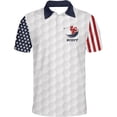 thumbnail image 2 of Personalized 3D Funny Golf Polo Shirt for Men Men's Golf Polo Shirts Custom Name and Team Name Golf Polo Gift for Dad (3XL), 2 of 5