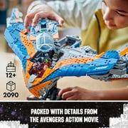 LEGO Marvel Guardians of the Galaxy: The Milano Buildable Starship Toy with 4 Minifigures, Marvel Gift, 76286