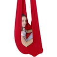 thumbnail image 5 of Columpio sensorial para adultos, columpio terapéutico, hamaca, silla colgante, cama, cápsula colgante para niños, adolescentes con autismo-280*100CM, 5 of 5