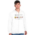 thumbnail image 5 of PACMAN Game On Ghost Squad Cool Zip Up Hoodie Men's Women's Brisco Brands M, 5 of 6