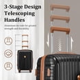 thumbnail image 4 of Joyway Ensemble de 13 Pcs de Bagages Valise Rigide Légère avec Cadenas TSA Roues Pivotantes, 4 of 7