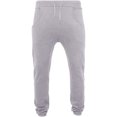 thumbnail image 1 of Build Your Brand - Pantalones de chándal con entrepierna caída (Gris), 1 of 3