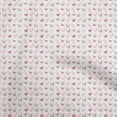 thumbnail image 1 of oneOone Cotton Cambric White Fabric Birds Rooster Diy Clothing Quilting Fabric Print Fabric By Yard 56 Inch Wide, 1 of 5