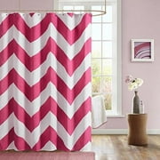 Home Essence Apartment Libra Shower Curtain 72x72 Pink/White