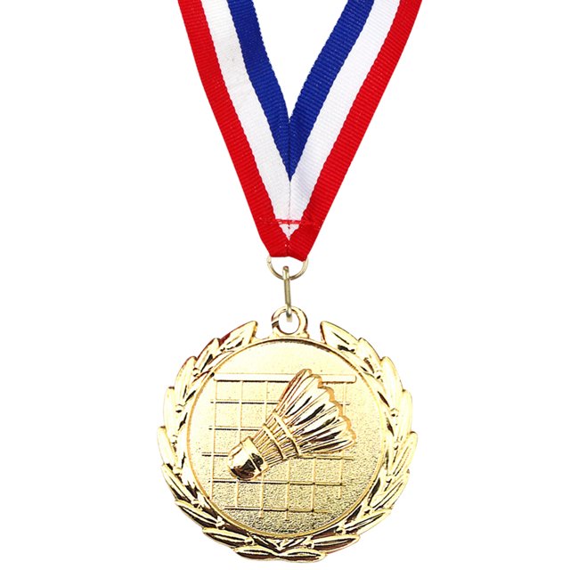 Medalla Bádminton Aleación Zinc Ganadores Metal 5 Cm Creativa para Actividades Fiesta
