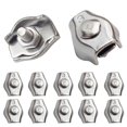 thumbnail image 1 of M3 Single Wire Rope Clip Wire Rope Clamps Adjustable Wire Clamps For (20pcs), 1 of 5