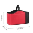 thumbnail image 3 of Portable Insulated Lunch Tote – Cooler Bag with Bottle Holders for Picnic Camping Daily Commute, Easy-Clean Oxford Cloth, Heat Retention, Ideal Gift for Family Friends, 3 of 7