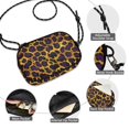 thumbnail image 3 of FORMRS Mini Crossbody Bag for Women Adjustable Rope Shoulder Casual Phone Purse, Purple Leopard Pattern, 3 of 7