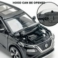 thumbnail image 3 of 1/32 Scale X-Trail Toy Car Model Alloy Diecast Pull Back Model Vehicle with Sound Light Boys Festival Toy Gift Collection, 3 of 9