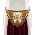 thumbnail image 4 of Slave Golden Princess Leia Bikini Costume Set with Accessories – Exotic Belly Dancer Outfit, 4 of 6