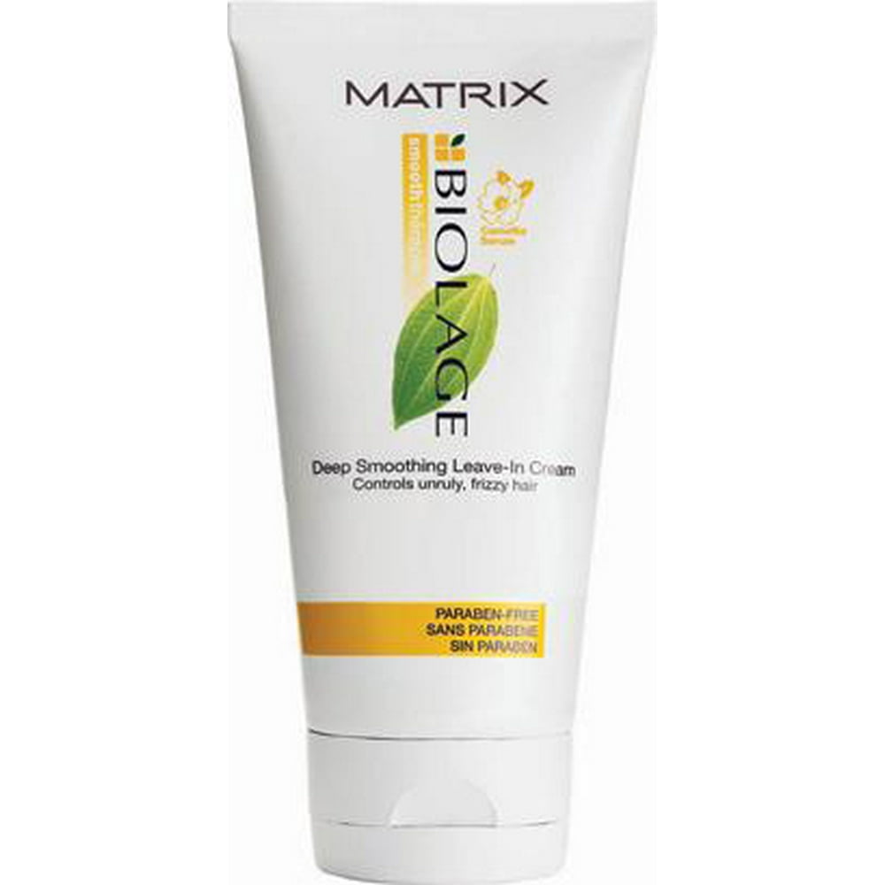 Matrix Biolage Deep Smoothing Leavein Cream Size 5.1 oz Walmart