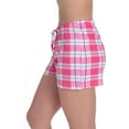 thumbnail image 4 of Just Love Women's Pajama Shorts - Comfortable Sleepwear (2 Pack) (Plaid Blue - Plaid Pink (Pack of 2), 1X), 4 of 5