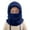 Navy, variant on WJJIAO Kids Ski Mask Balaclava for Boys Girls Winter Warm Face Mask Hat Toddler Snow Sherpa Hood Neck Scarf, One Size