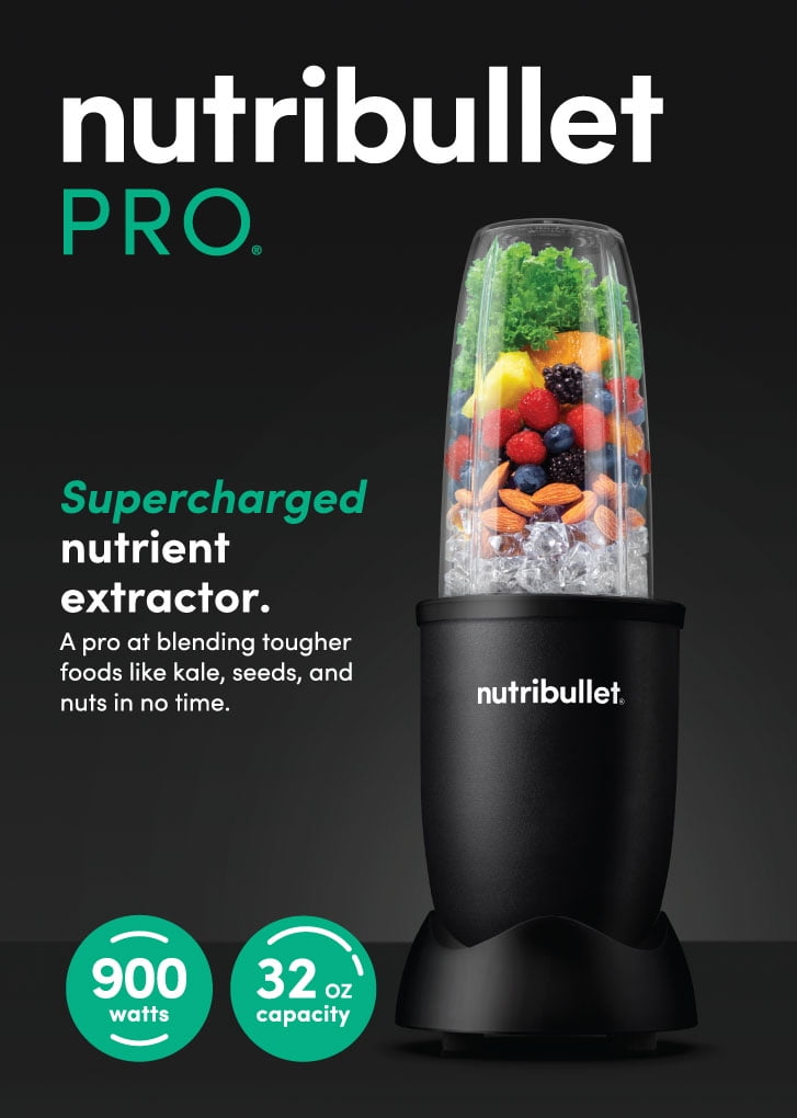 Nutribullet® Pro 32 oz. 900 Watt Personal Blender, Matte Black