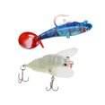 thumbnail image 1 of Cebo de Plástico con Trasero de 9,5 Cm/18 Señuelo de Superficie de de 5 Cm shamjiam Cebo para señuelos de pesca, 1 of 9
