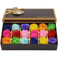 TIIFSWHS Gift Boxes For Girls Contain 18 Kinds Of bath Soaps With Rose