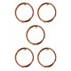 thumbnail image 2 of Tholdsy Alambres artesanales, artesanías ligeras de bricolaje, no son fáciles de romper, hilo trenzado, líneas de joyería brillantes para Cobreño 5piezas, 2 of 6