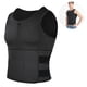 thumbnail image 2 of Chaleco De Sauna De Neopreno con Cinturón Adelgazante Corsé De Fitness Chaleco De Sudor con Efecto Sauna Fajas Chaleco De Sudor Fajas Top Adelgazante Cintura Sellada Negro XL, 2 of 6