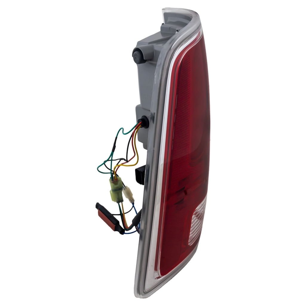 For Ram 2500/3500 2014 15 16 17 2018 Tail Light Driver And Passenger Side | Pair | Rear | CAPA | LED | Premium Type | Chrome | Clear and Red Lens | For CH2800203, CH2801203 | 68093079AC, 68093078AC