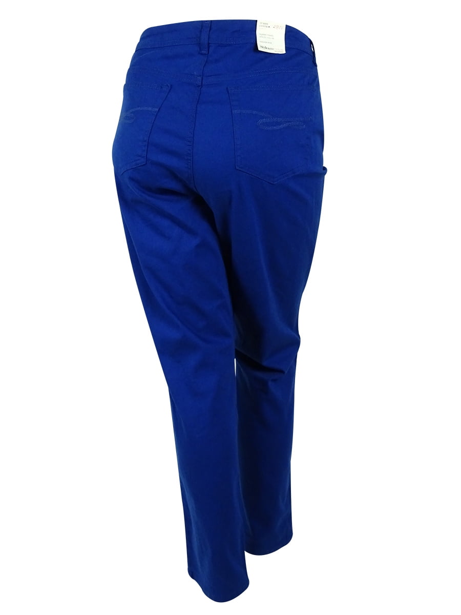 style co petite jeans tummy control