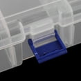 thumbnail image 4 of REGALWOVEN Travel Jewelry Plastic 6 Slots Storage Case Box Organizer Organizer Conatiner Clear, 4 of 6