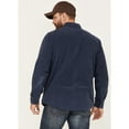 thumbnail image 4 of North River Men's Solid Corduroy Long Sleeve Button-Down Shirt - NRM6387-BLU XX-, 4 of 4
